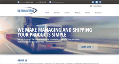 Desktop Screenshot of isgtransport.com